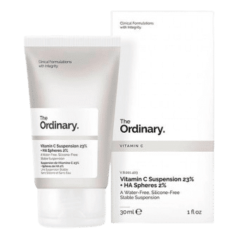 The Ordinary Suspension de Vitamine C 23% + Sphères de HA 2% 30ml