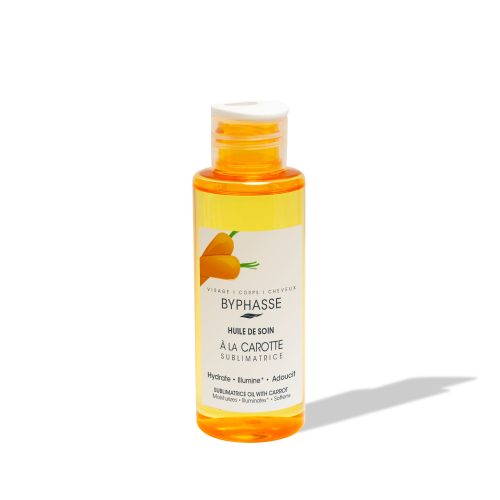 Byphasse Huile de Soin Sublimatrice Carotte Hydrate et Illumine 100 ml
