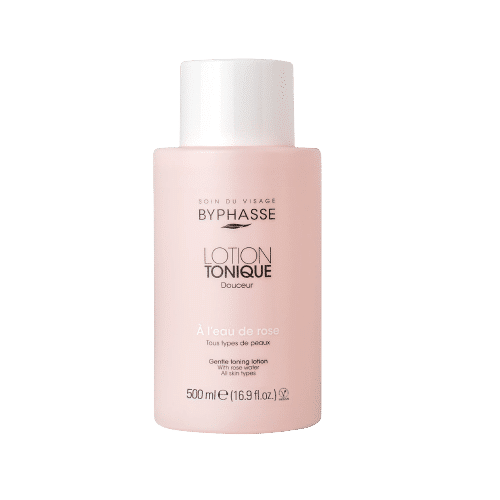 Byphasse-tonique1 BYPHASSE Lotion tonique à l’eau de rose tous types de peaux 500 ml