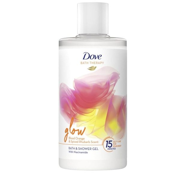 Dove Bath Therapy Glow Gel Douche à la Niacinamide Peau Lumineuse et Hydratée 400 ml
