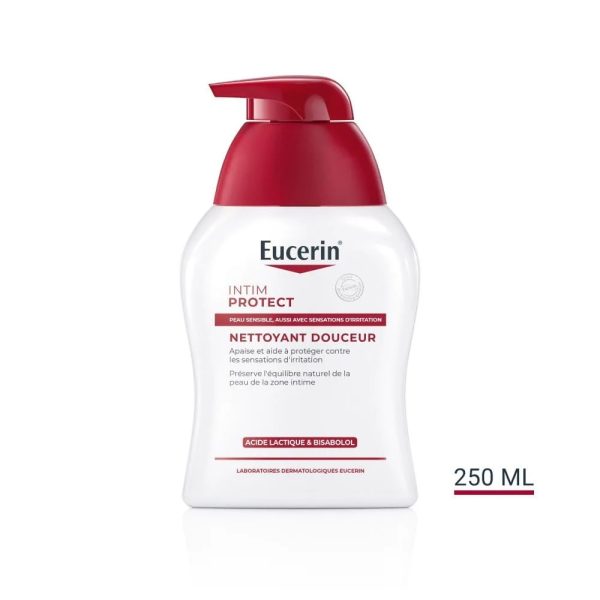 Eucerin Intim Protect Gel Nettoyant Intime Douceur Peaux Sensibles 250 ml