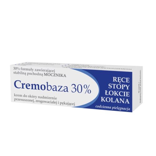 Farmapol Cremobaza 30 Crème à l'Urée 30 % Anti Sécheresse pour Pieds Mains et Coudes 30 g