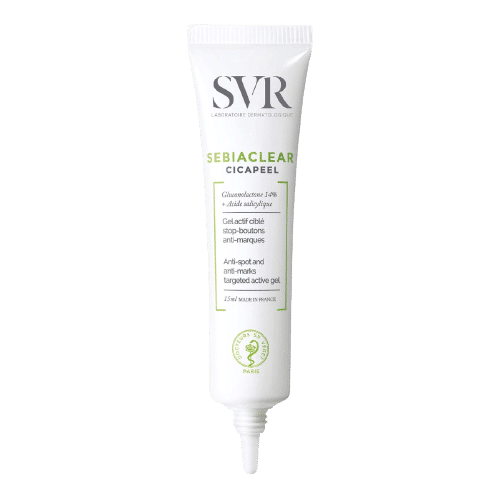 Gel-actif-cible-stop-boutons-24h-1 SVR SEBIACLEAR Cicapeel Gel Actif Ciblé Stop-Boutons 24h Anti-Marques 15 ml