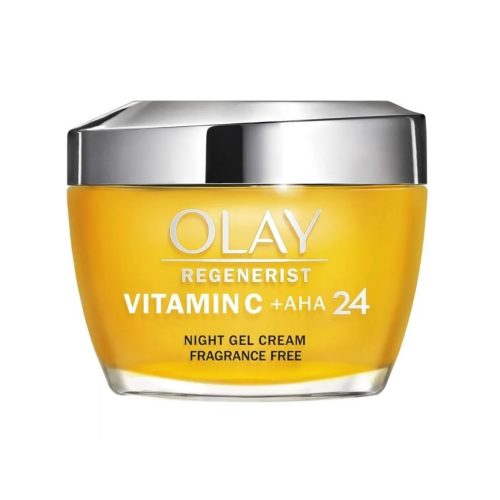 Olay Vitamin C + AHA24 Crème Gel de Nuit Éclat et Anti-Taches à la Vitamine C 50 ml