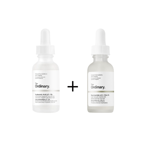 Plan-de-travail-1-1-1 The Ordinary Pack Contre Irritations Ou Assèchement De La Peau (Niacinamide+Acide Hyaluronic – Peau Mixte à Grasse )