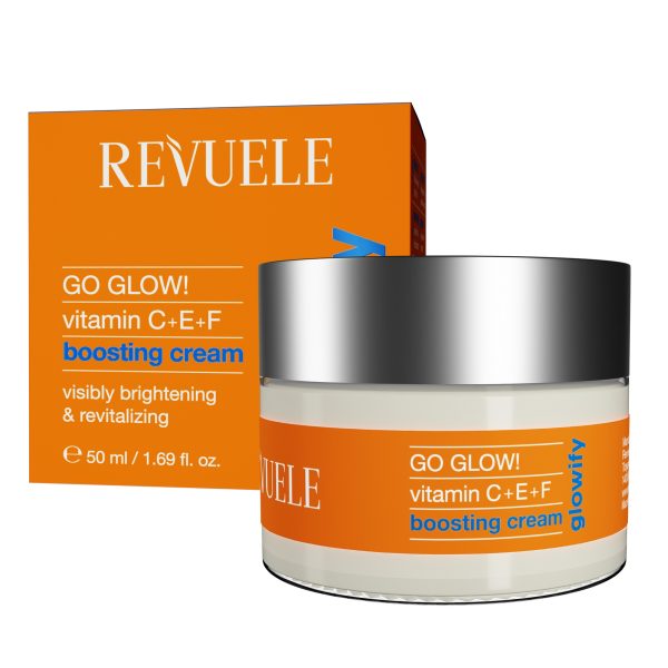 Revuele Crème Éclaircissante Visage Revitalisante et Illuminatrice Glowify Go Glow! 50 ml