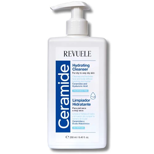 Revuele-Nettoyant-Doux-aux-Cyramides-et-Urye-Visage-et-Corps-250-ml-373240 Revuele Nettoyant Doux aux Céramides et Urée Visage et Corps 250 ml