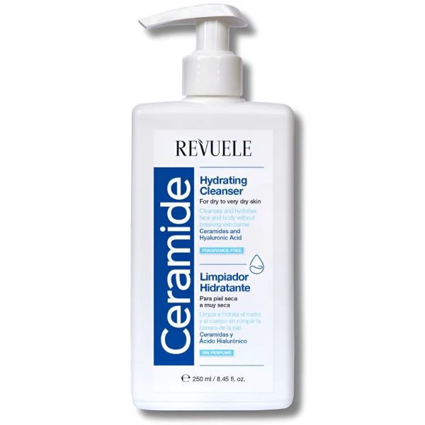 Revuele Nettoyant Doux aux Céramides et Urée Visage et Corps 250 ml
