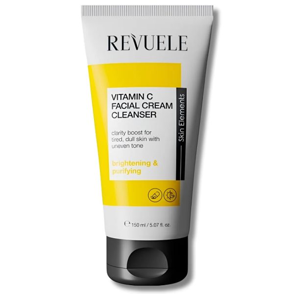 Revuele Vitamine C Crème Nettoyante Visage Éclaircissant et Purifiante 150ml