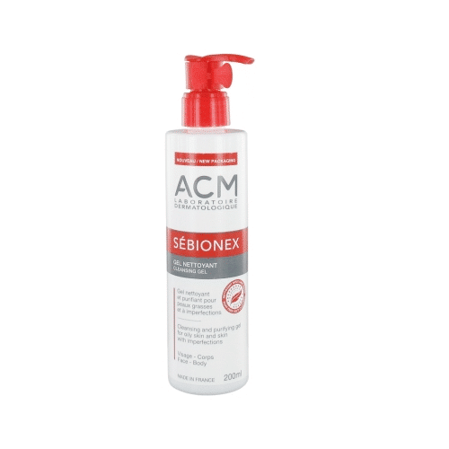 Screenshot1 Acm Laboratoire Sébionex Gel Nettoyant Peaux Grasses et à Imperfections 200 ml