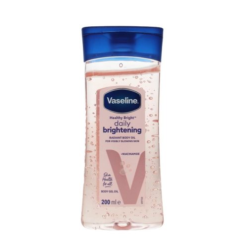 Vaseline Radiant Body Oil Huile Gel Corps à la Niacinamide Éclat Quotidien 200ml