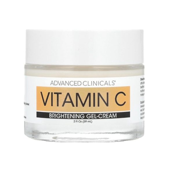 Advanced Clinicals Gel Crème Éclaircissant Visage à la Vitamine C