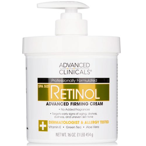 Advanced Clinicals Rétinol Crème Raffermissante Avancée 454 g