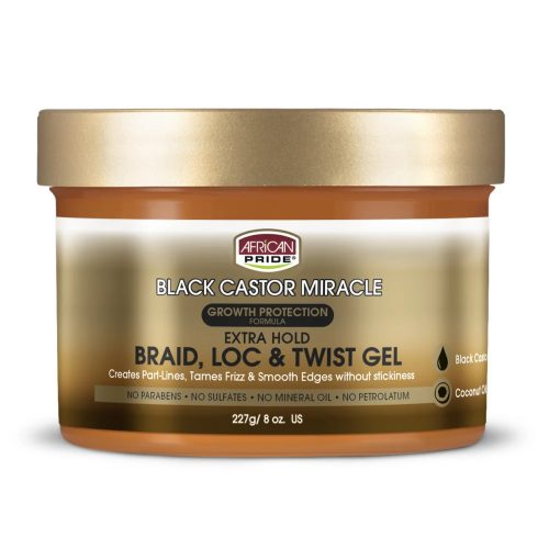 african-pride-black-castor-miracle-braid-loc-et-twist-gel-227g-dakar-universcosmetix African Pride Black Castor Miracle Braid Loc et Twist Gel 227g