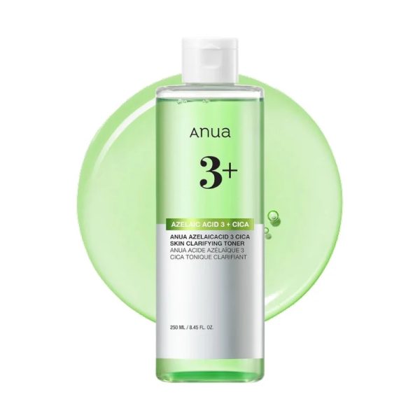 Anua Azelaic Acid 3 Cica Skin Tonique Clarifiant Azélaïque Cica 250ml