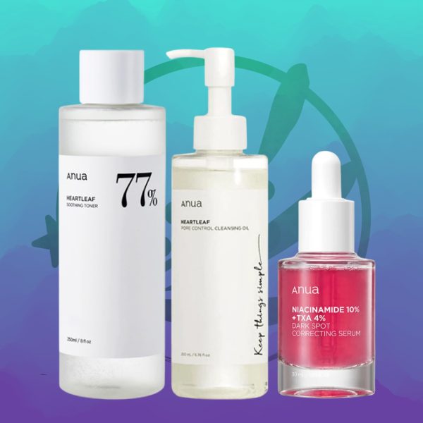 Anua Trio Routine Anti Pores Dilates ET Boutons