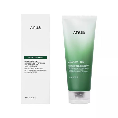 Anua Heartleaf Mousse Nettoyante Anti Pore Dilates Quercetinol 150 ml