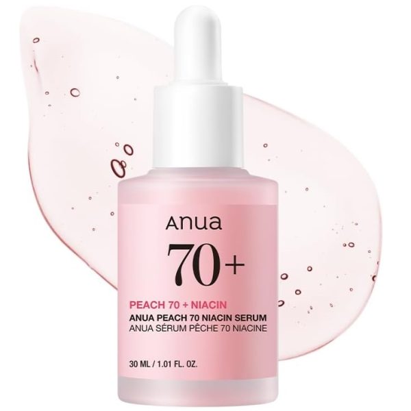 ANUA Peach 70% Niacinamide Sérum Éclat Peau de Pêche 30 ml