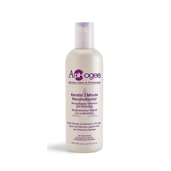 ApHogee Reconstructeur Kératine 2 Minutes Masque Cheveux Réparateur 237ml