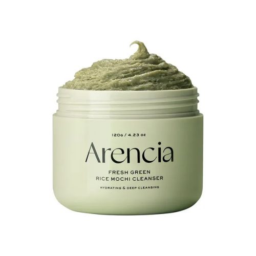 Arencia Fresh Green Nettoyant Visage Mochi au Riz Vert 120 g