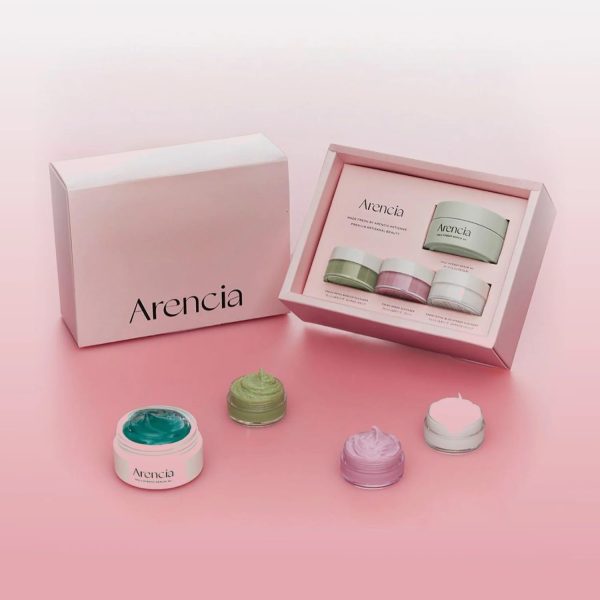 Arencia Kit de Découverte Soins Doux et Végétaux 4 pièces