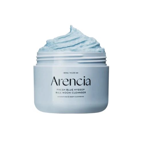 Arencia Nettoyant Mochi au Riz et à l'Hysope Bleue Fraîche 120 g