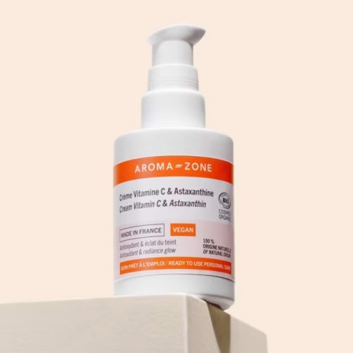 Aroma Zone Crème Vitamine C et Astaxanthine Bio Éclat du Teint 50ml