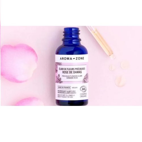 Aroma Zone Elixir de fleurs précieuses de Rose de Damas BIO 30ml