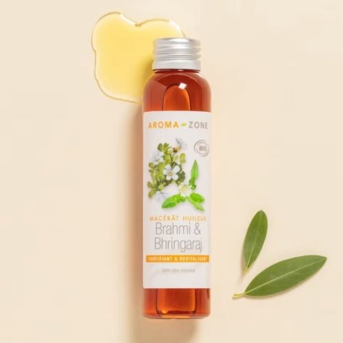 Aroma Zone Huile de Brahmi et Bhringaraj Bio (Macérât Huileux) 250 ml
