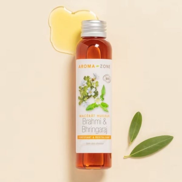 Aroma Zone Huile de Brahmi et Bhringaraj Bio (Macérât Huileux) 250 ml