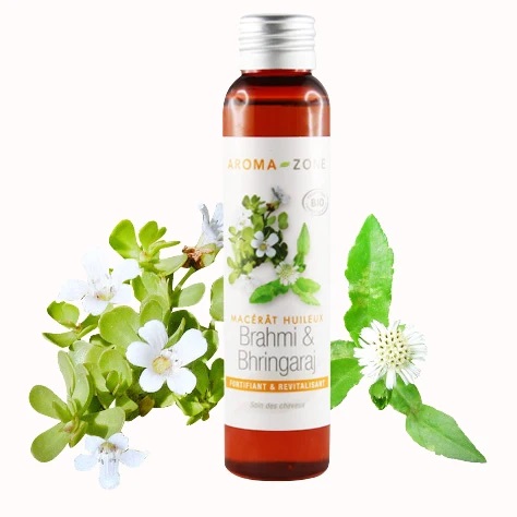 Aroma Zone Huile de Brahmi et Bhringaraj BIO (macérât huileux) 100ml