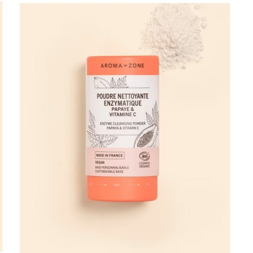 Aroma Zone Poudre nettoyante enzymatique Papaye et Vitamine C 30g