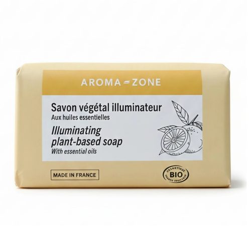 Aroma ZoneSavon Végétal Illuminateur aux Huiles Essentielles 100g