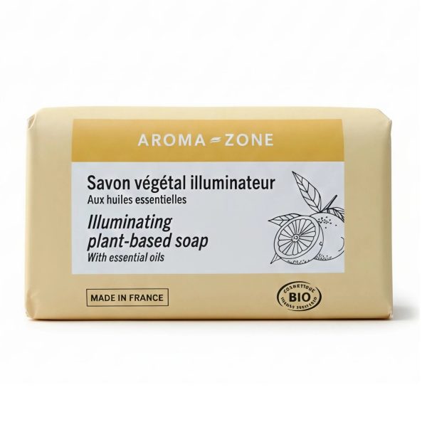 Aroma ZoneSavon Végétal Illuminateur aux Huiles Essentielles 100g