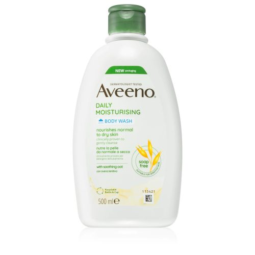 Aveeno Gel Douche Hydratant Quotidien Avoine Colloïdale 500 ml