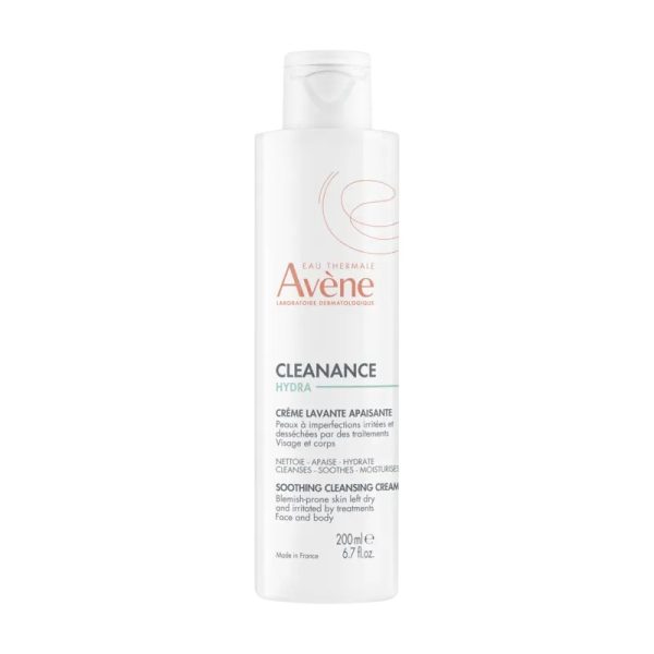 Avene CLEANANCE HYDRA Crème Lavante Apaisante Sans Parfum 200ml