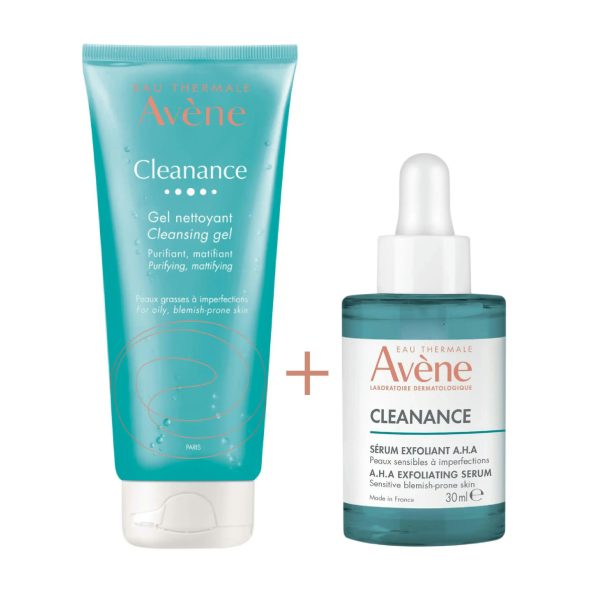 Avene Cleanance Duo Anti Imperfections : Anti Boutons et Pores Dilatés – Peau Lisse