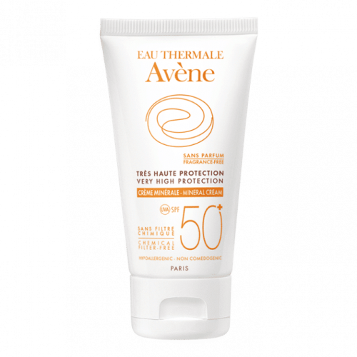 Avene – Solaire – Crème Minérale SPF50+ Sans Parfum 50ml