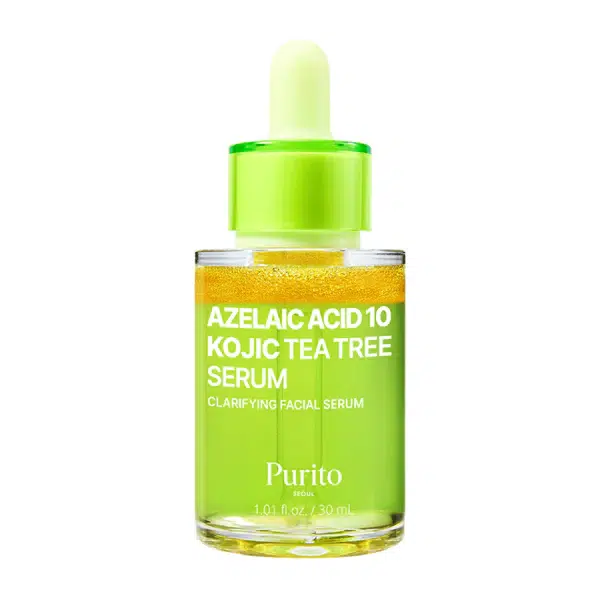 Purito Sérum Clarifiant Anti Imperfections Acide Azélaïque 10 Arbre à Thé Kojic 30 ml