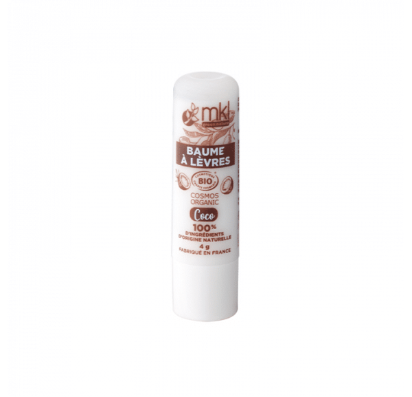 MKL Baume Lèvres certifié BIO – Coco 4g