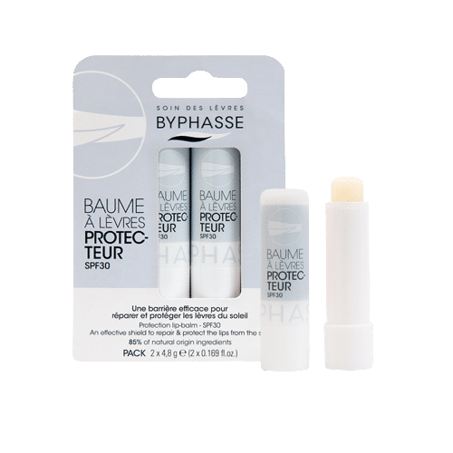 Byphasse Baume à lèvres protecteur SPF30 2u.