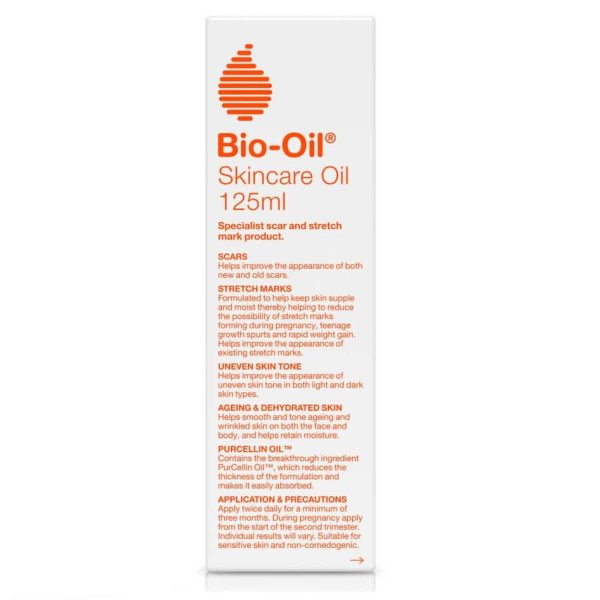 BIO-OIL Soin pour la peau Anti Vergetures Et Cicatrices 125 ml