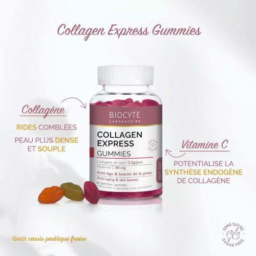 Biocyte Anti Age Fermeté Collagen Express 45 Gummies
