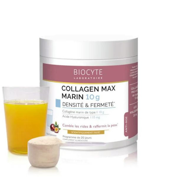 Biocyte Peau Redensifiée Collagen Max Marin Goût PASSION 220 g