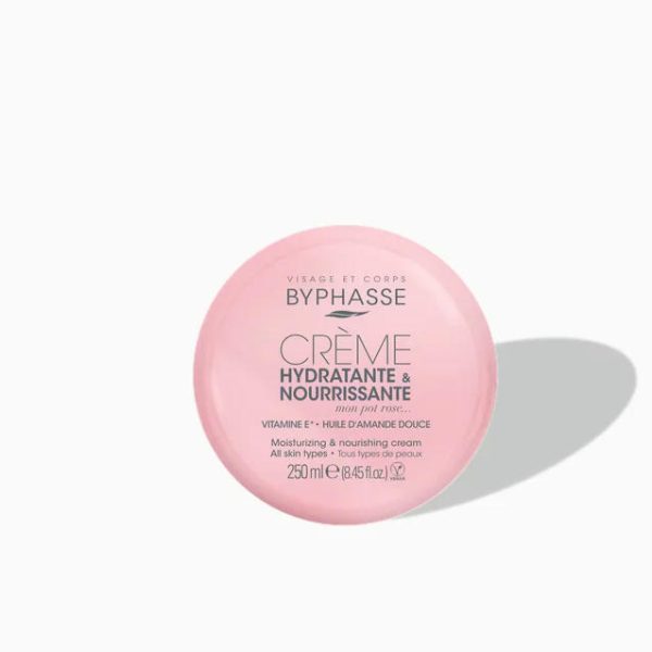 Byphasse CRÈME SOIN HYDRATANT ET NOURRISSANT Visage et Corps 250ml