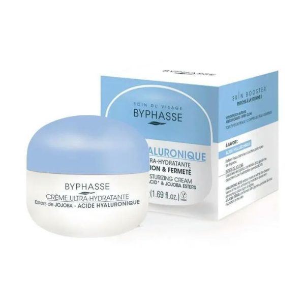 Byphasse Crème Ultra Hydratante Acide Hyaluronique Skin Booster 50ml