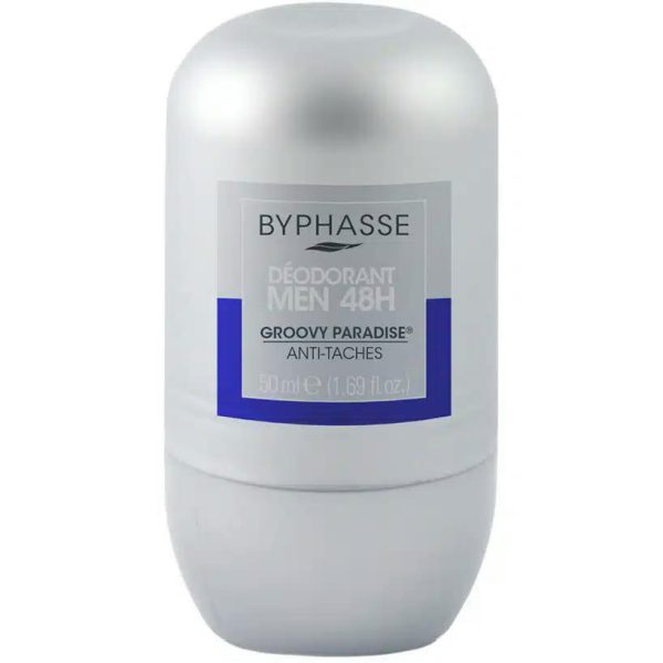 BYPHASSE Déodorant Homme 24h Groovy Paradise (Roll-on) 50 ml