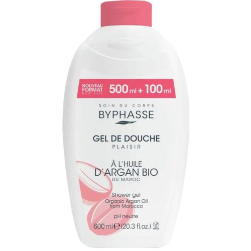 byphasse-gel-de-douche-a-l-huile-d-argan-bio-600ml-dakar-univercosmetix-1 Byphasse Gel De Douche Plaisir A L'huile D'argan Bio 600ml