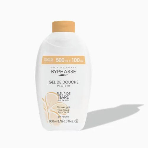 byphasse-gel-de-douche-plaisir-600ml-fleur-de-tiare-dakar-universcosmetix-1 Byphasse Gel De Douche Plaisir Fleur De Tiaré 600ml