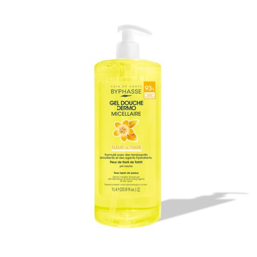 byphasse-gel-douche-dermo-micellaire-dakar-universcosmetix Byphasse Gel Douche Dermo Micellaire Fleur de Tiaré 1 Litre